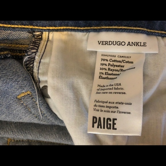 Paige Verdugo Ankle Jeans in Angelina Wash - Picture 4 of 4